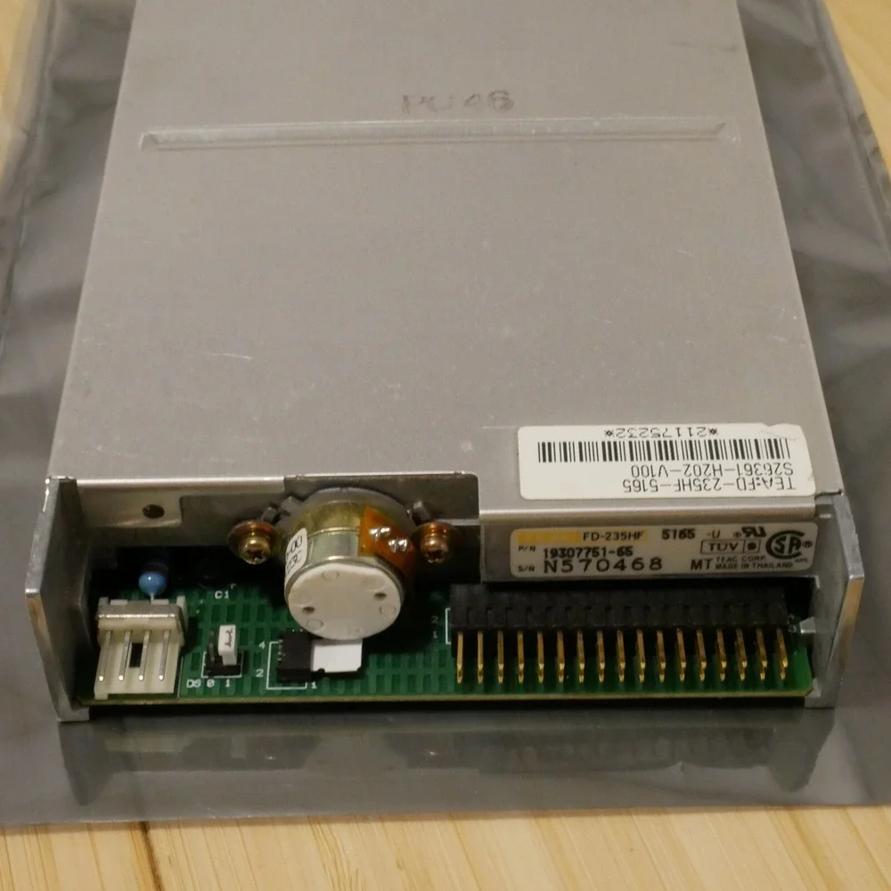TEAC 3.5 inch Internal Floppy Disk Drive Model‎ FD-235HF Tested & Working - 27